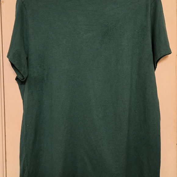 Green And Red Short Sleeve Christmas Tee - Picture 2 of 4